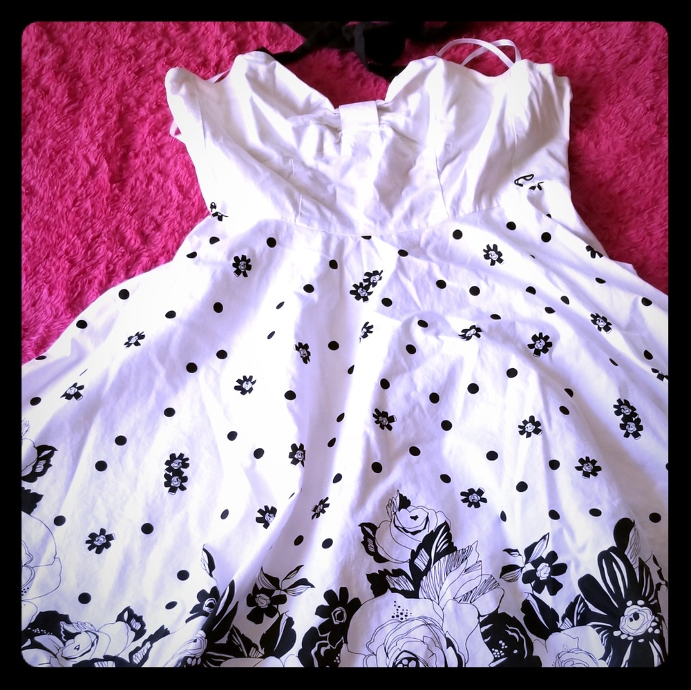 Papaya - floral circle skirt sumner dress